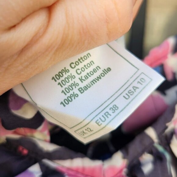 Vintage Floral Laura Ashley Ruffle Midi Dress - Picture 11 of 12